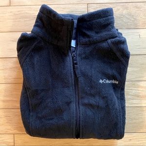 Columbia full zip fleece sweater size M